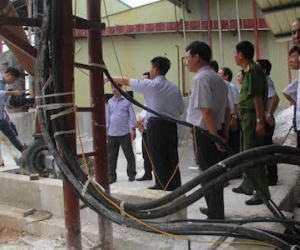 Công ty xả thải "đầu độc" sông Bưởi bị phạt 480 triệu đồng