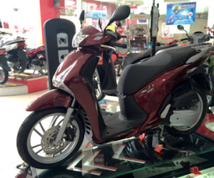 Honda SH125i chênh giá 7 triệu đồng