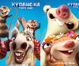 "Kỷ Băng Hà: Trời Sập" đưa Scrat du hành lên không gian để thay đổi cả… vũ trụ
