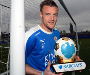 Vardy nhận danh hiệu Cầu thủ xuất sắc nhất mùa