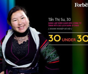 Cảm phục nghị lực cô gái người Mông được Forbes vinh danh