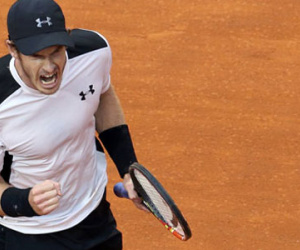 Djokovic chấn thương, thua Murray ở chung kết Rome Masters