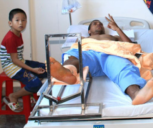 Ngoại binh của HAGL gãy chân: "Do không may, tôi không trách ai"