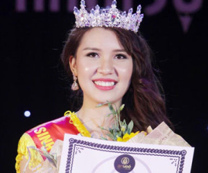 Nữ sinh 19 tuổi giành giải Hoa khôi Tư pháp hình sự