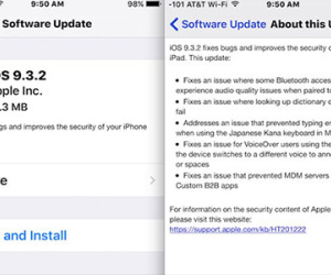 Apple phát hành iOS 9.3.2 vá lỗi iPhone SE, iPad