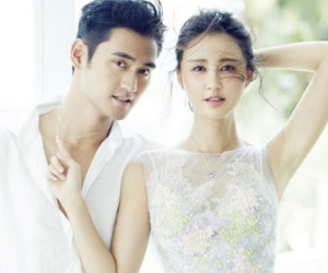 Tài tử "Anh hùng xạ điêu" khoe ảnh cưới ngọt ngào