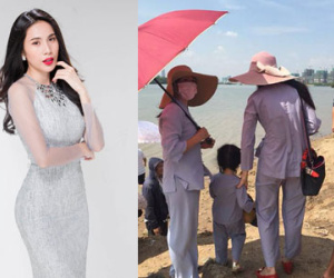 Thủy Tiên kể chuyện đưa con gái đi phóng sinh cá