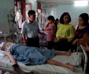 Hải Phòng: Bị tai nạn giao thông, bà bầu 8 tháng phải mổ cứu con gấp
