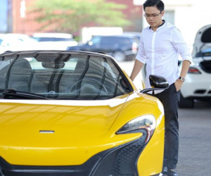 Phan Thành chi tiền tỷ tậu siêu xe McLaren 650S Spider