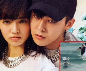 Nghi vấn G-Dragon bế người mẫu Nhật Nana Komatsu chơi đùa tình tứ trên biển