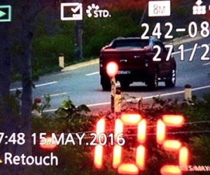"Quái xế" tông xe CSGT đã ra trình diện