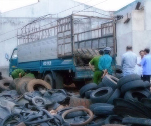 Tài xế bị điện giật tử vong khi hàn cửa ôtô