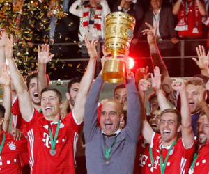 Bayern đoạt Cup Quốc gia trong ngày từ biệt Guardiola