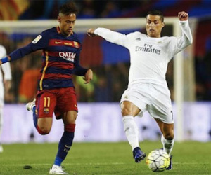 Ronaldo gửi tin nhắn chúc mừng Neymar