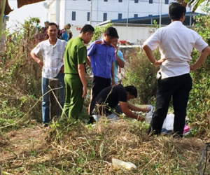 Phát hiện thi thể trong bao tải cạnh chung cư Thạnh Mỹ Lợi