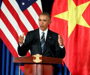 Ngày làm việc thứ 2 của Tổng thống Obama tại Việt Nam