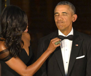 Obama - Vị tổng thống không ngại thể hiện tình yêu với vợ