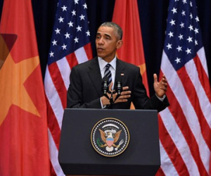 Obama: Sông núi nước Nam vua Nam ở