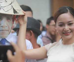 Lan Phương mang quà đặc biệt tặng Tổng thống Obama