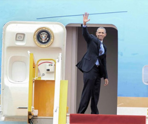 Tổng thống Obama rời Sài Gòn, kết thúc chuyến thăm Việt Nam