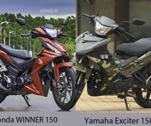 45,5 triệu, chọn Yamaha Exciter 150 hay Honda WINNER 150?