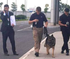 Chó nghiệp vụ theo bảo vệ TT Obama mang hàm Đại úy
