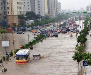 Đêm nay, Hà Nội nhiều nơi mưa rất to và dông