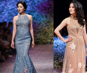 Lệ Quyên, Thu Phương diễn thời trang ở show Hoàng Hải
