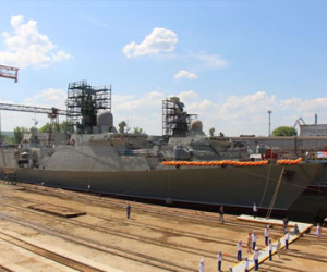 Nga hạ thủy tàu Gepard thứ 4 cho Việt Nam