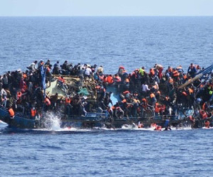 Hơn 100 người di cư có thể chết trong vụ lật thuyền ở Libya