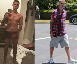 Vẫn chưa chịu lớn, Justin Bieber lại khoe ảnh đụng chạm chỗ hiểm