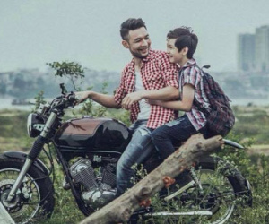 Vì sao ảnh "Bố ơi! Mình đi đâu thế?" hút gần 10 ngàn like