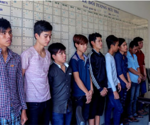 Bắt nhóm thanh niên gặp ai chém nấy ở Nha Trang