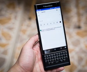 BlackBerry cập nhật bàn phím tiếng Việt cho Priv