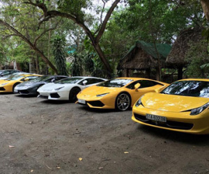 Cường "Đô-la" góp mặt trong đoàn siêu xe hơn 80 tỷ Đồng tụ tập tại Đồng Nai