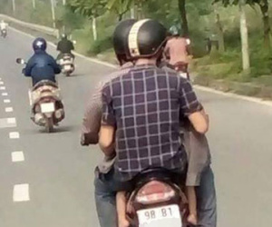 Thực hư chuyện phát hiện 2 cháu bé bị trùm kín đầu trên đường Láng - Hòa Lạc