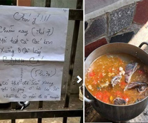 Tờ giấy thông báo ở khu nhà trọ khiến sinh viên bất ngờ