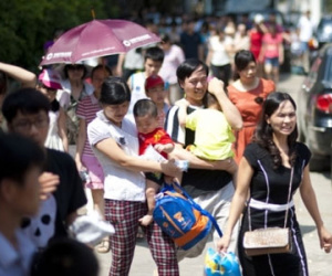 Nắng nóng 39 độ trong ngày Quốc tế thiếu nhi