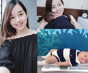 Ly "Kute" được khen mát tay nuôi con