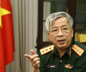 Thượng tướng Nguyễn Chí Vịnh sẽ dự diễn đàn an ninh châu Á