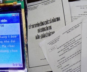 Bán đề thi công chức giá 25 triệu đồng?