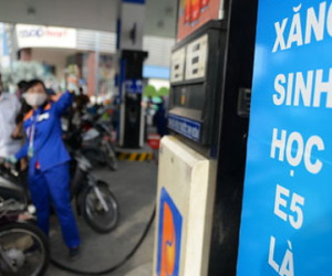 Giá xăng E5 sẽ thấp hơn xăng khoáng