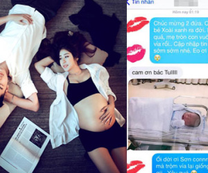 Vợ chồng Trang Lou hạnh phúc đón con trai mới chào đời