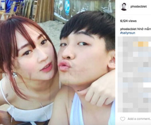 Phở Đặc Biệt tự tay đăng ảnh Sun Ht tình tứ hôn má, gián tiếp thừa nhận chuyện hẹn hò