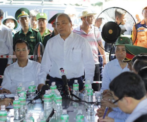 Thủ tướng làm việc với Đà Nẵng vụ tàu chìm trên sông Hàn