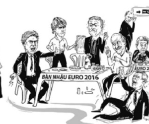 EURO luận anh hùng từ bàn nhậu