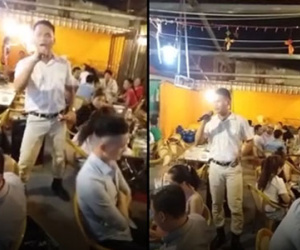 Trần tình của vị khách hất bia vào anh hát rong: Tôi bị trách oan!