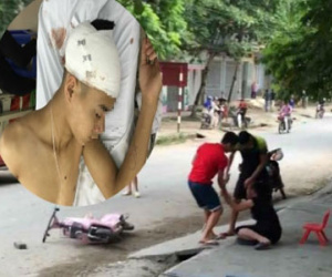 Hé lộ nguyên nhân hàng chục côn đồ hung hãn mang hàng nóng chém người ở Phú Thọ