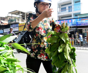 Người Sài Gòn mua lá cây, thức ăn diệt sâu bọ