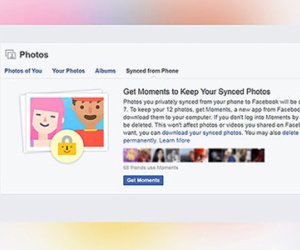 Facebook sắp xóa một album ảnh trên tài khoản người dùng
